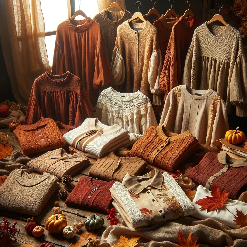 Bluzki bawełniane na jesień i zimę