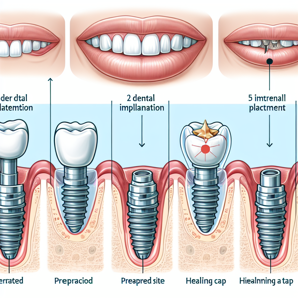 Jakie są etapy procesu implantacji zęba?