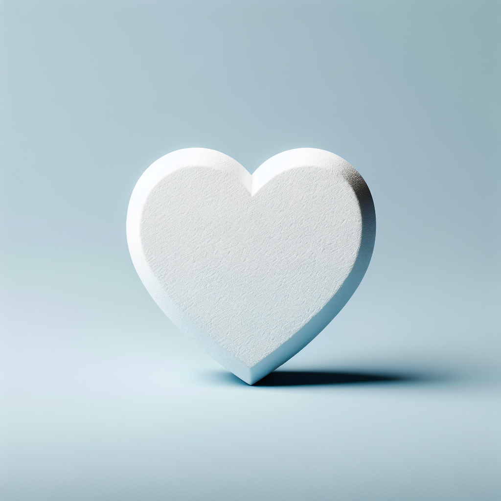 Co oznacza białe serce?