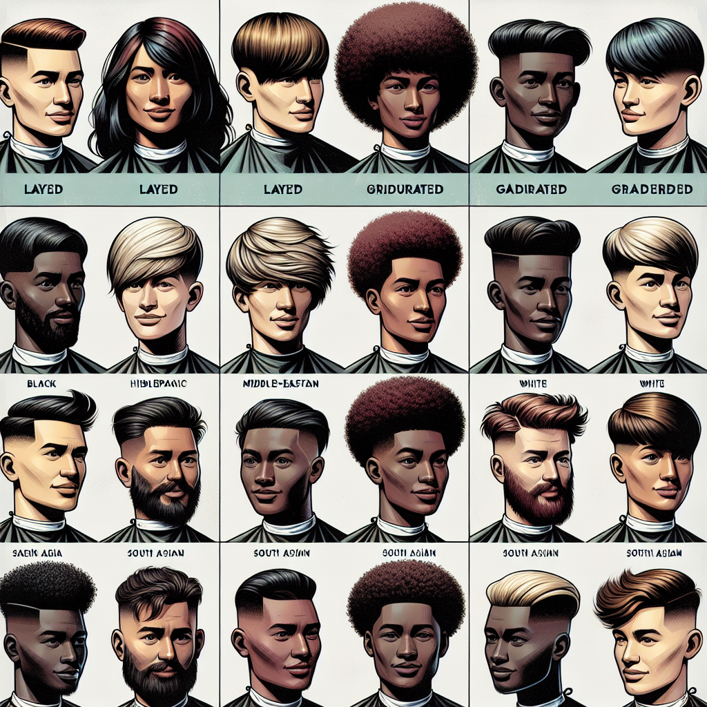 Włosy stopniowane a cieniowane – jakie są różnice?